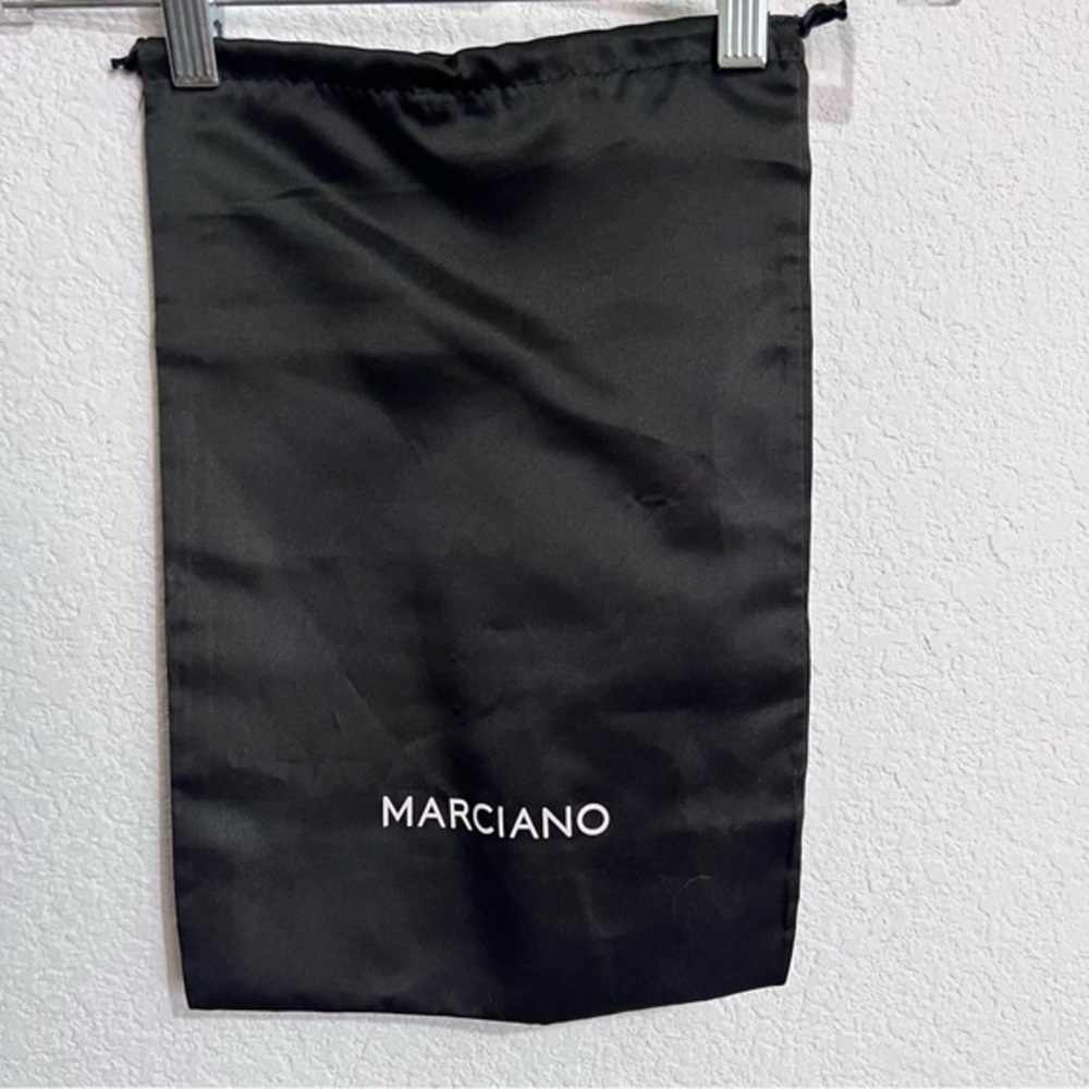 Marciano Black Satin Shoe Bag New